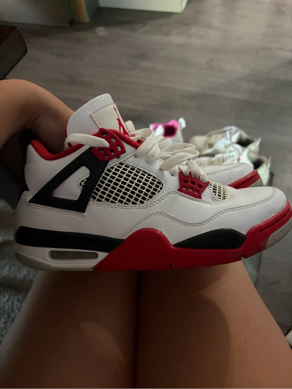 Jordan 4s Fire Red